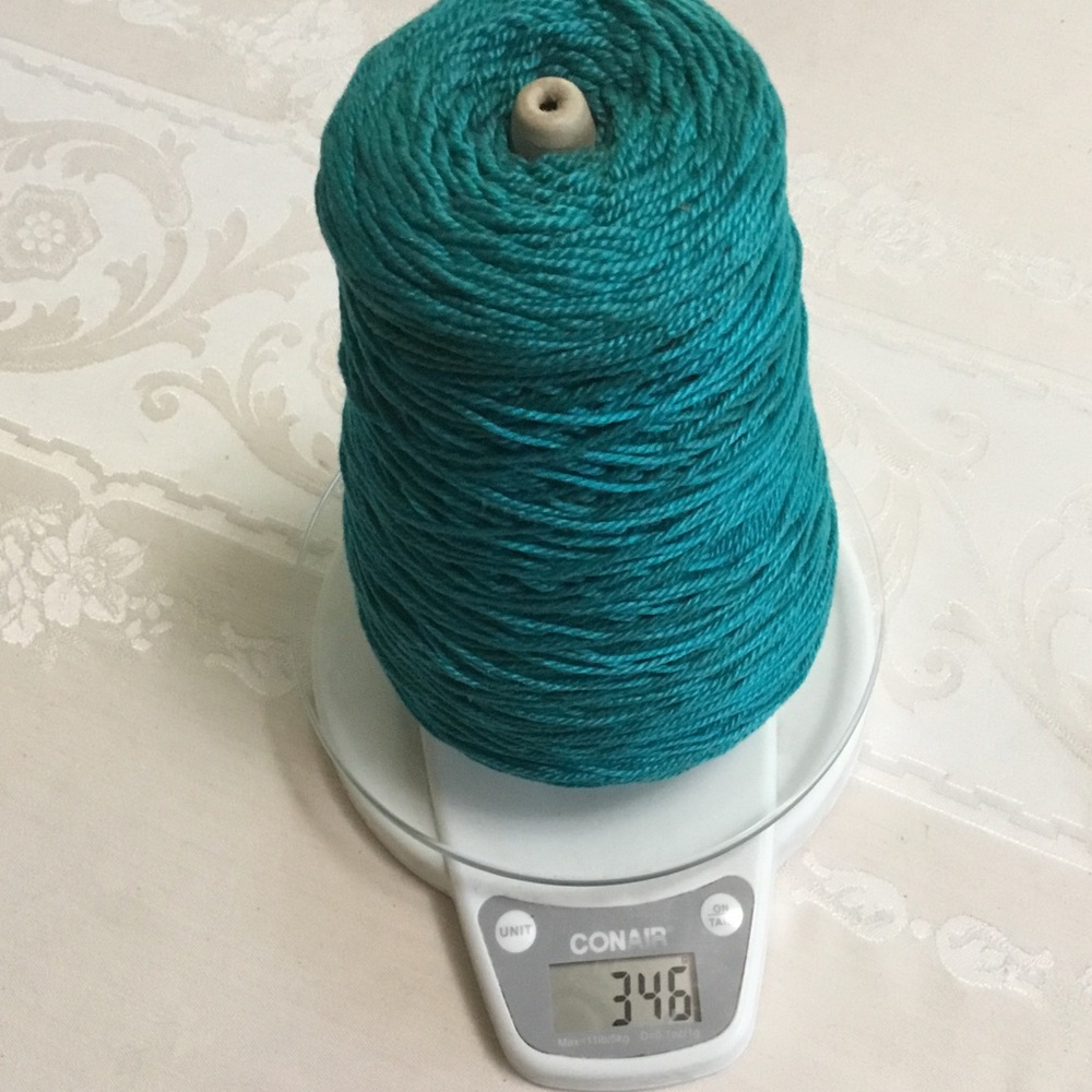 BIWA Mercerized cotton cone of yarn.